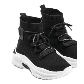 Calcetines tobilleros Ella negros 2