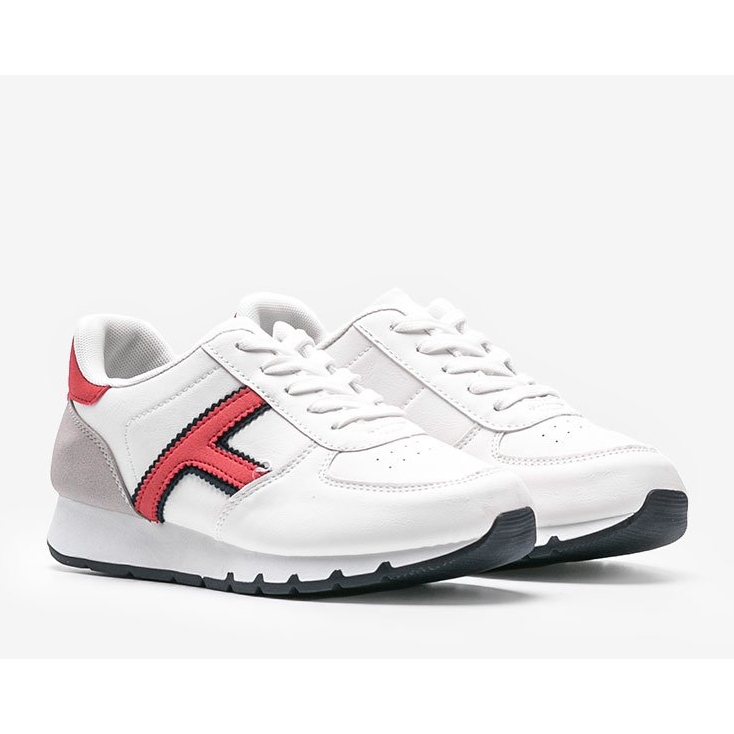 Zapatos deportivos blancos de mujer casual Lizabeth 1