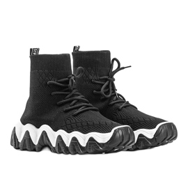 Calcetines negros de Gisselle 1 Calcetines negros de Gisselle 1