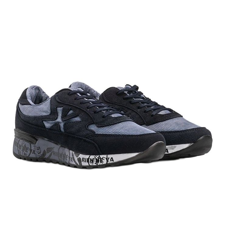 Zapatillas hombre omarion azul marino multicolor 1