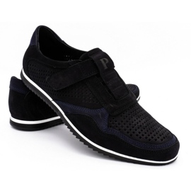 Polbut Zapato casual hombre piel 2102 / 2L negro 4