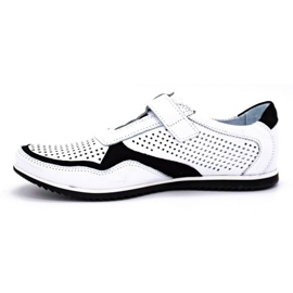 Polbut Zapato casual hombre piel 2102 / 2L blanco 1 Polbut Zapato casual hombre piel 2102 / 2L blanco 1