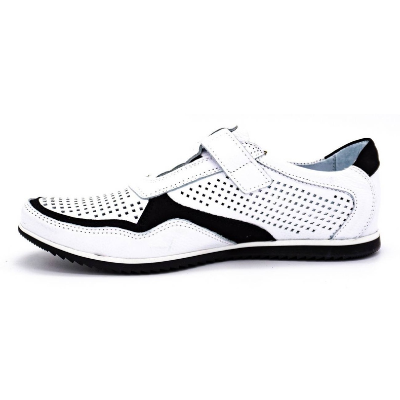 Polbut Zapato casual hombre piel 2102 / 2L blanco 1 Polbut Zapato casual hombre piel 2102 / 2L blanco 1