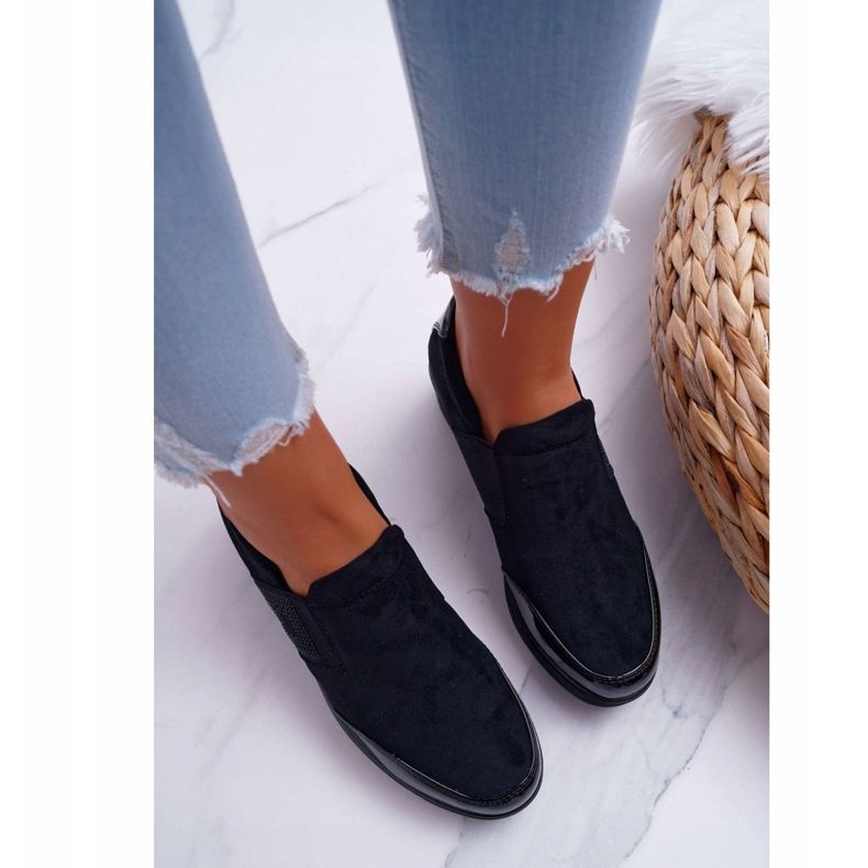 Deportivas Cuña Sergio Leone PB225 Negro 2