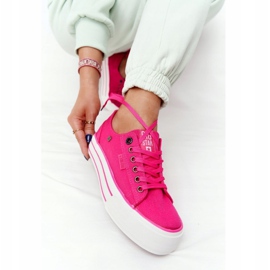 Zapatillas de Mujer On The Big Star HH274054 Fucsia rosado 5