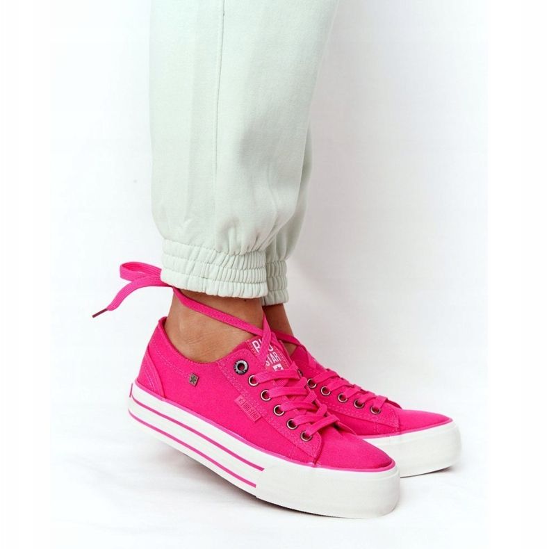 Zapatillas de Mujer On The Big Star HH274054 Fucsia rosa 1