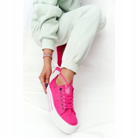 Zapatillas de Mujer On The Big Star HH274054 Fucsia rosado 4