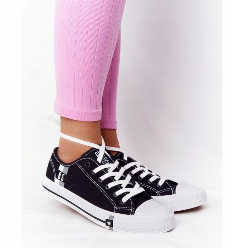 Zapatillas de mujer clásicas Big Star HH274108 Negro 1