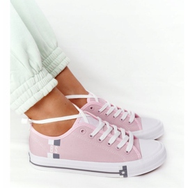 Zapatillas de mujer clásicas Big Star HH274110 Light Pink rosado 8