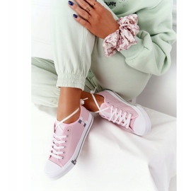 Zapatillas de mujer clásicas Big Star HH274110 Light Pink rosado 5