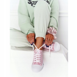 Zapatillas de mujer clásicas Big Star HH274110 Light Pink rosado 7