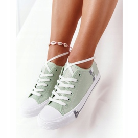 Zapatillas de mujer clásicas Big Star HH274112 Verde 2
