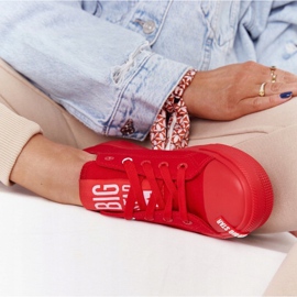 Zapatillas de Mujer Big Star HH274677 Rojo 10