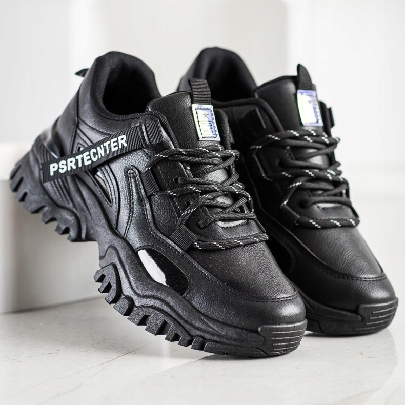 SHELOVET Zapatillas De Moda De Primavera negro 2