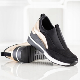 Zapatos sin cordones VINCEZA negro 2
