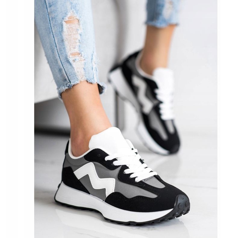 SHELOVET Zapatillas Casual negro 2