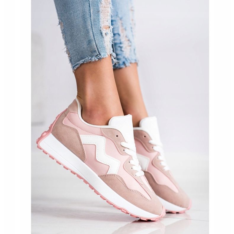 SHELOVET Zapatillas Casual rosado 1