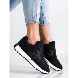 SHELOVET Zapatillas Negras negro 2