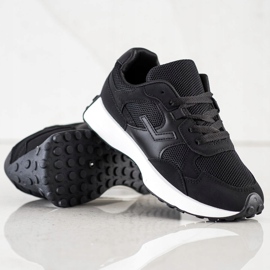 SHELOVET Zapatillas Negras negro 4