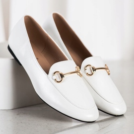 Seastar Mocasines elegantes blanco 4