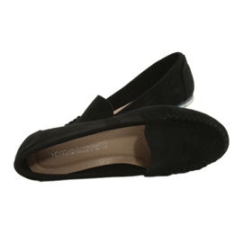 Sergio Leone Mocasines mujer ante negro MK722 5