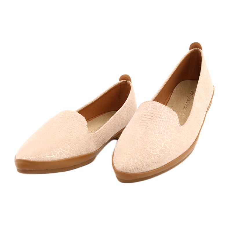 Sergio Leone bailarina señores rosa/oro MK700 rosado 1