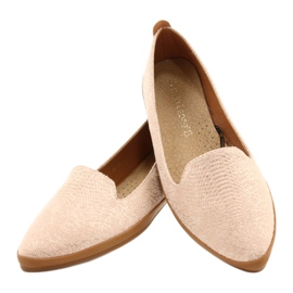 Sergio Leone bailarina señores rosa/oro MK700 rosado 3