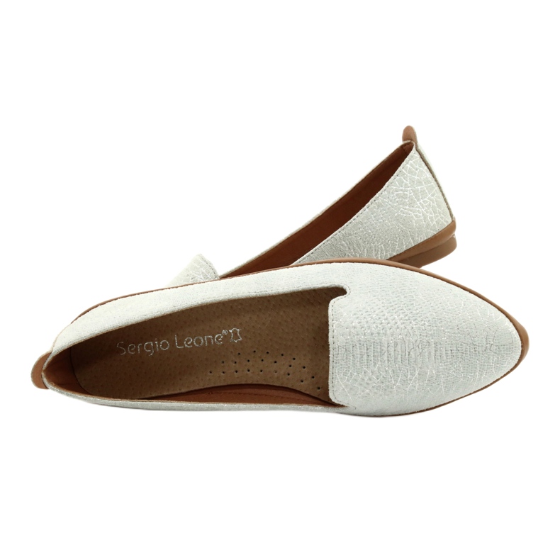 Bailarinas Sergio Leone gris plateado MK700 plata 4
