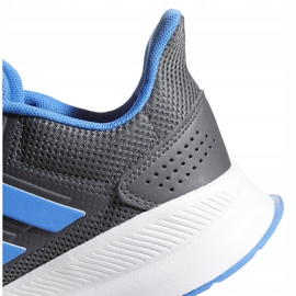 Zapatillas de hombre adidas Runfalcon grises azules G28730 4