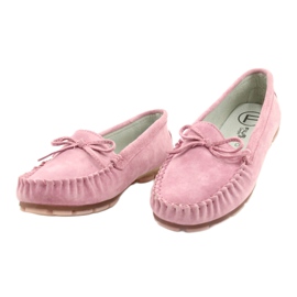 Mocasines Mujer Piel Rosa Filippo DP1204 / 21 PI 1