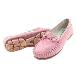 Mocasines Mujer Piel Rosa Filippo DP1204 / 21 PI 2
