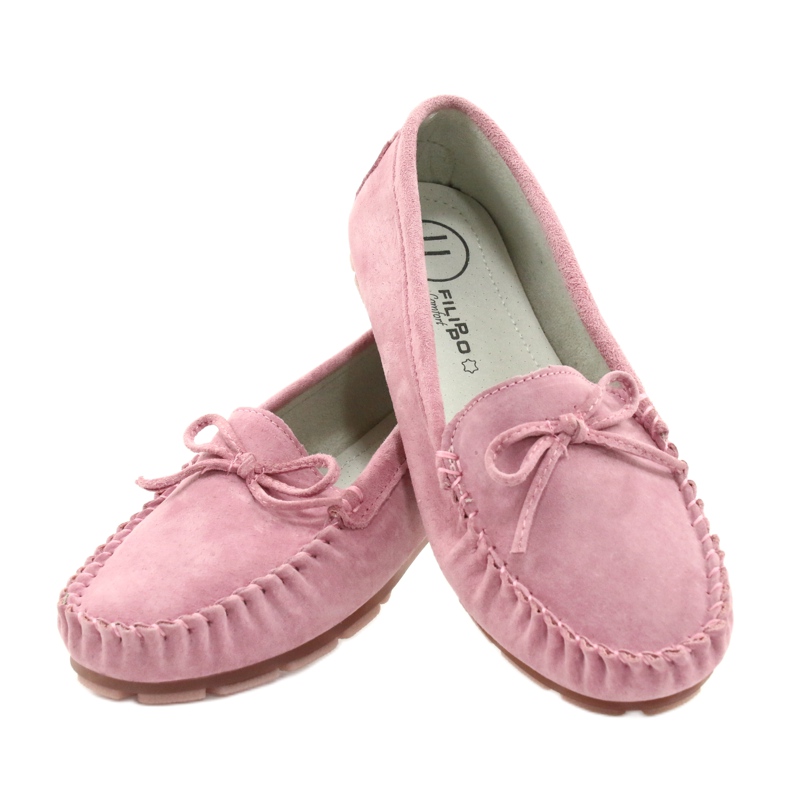 Mocasines Mujer Piel Rosa Filippo DP1204 / 21 PI rosado 3