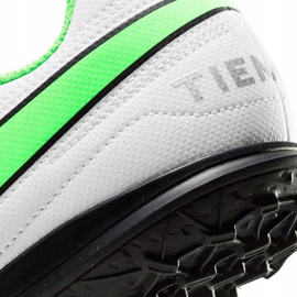 Calzado de fútbol Nike Tiempo Legend 8 Club Tf Junior AT5883 030 blanco blanco 5