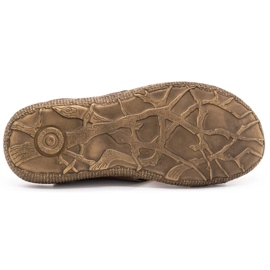 Kampol Zapatilla hombre piel 200 azul marino con marron marrón 8
