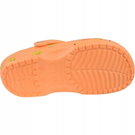 Crocs Classic Vacay Vibes Zueco W 206375-801 naranja amarillo 7