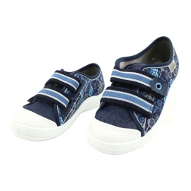 Calzado infantil befado 672X073 azul marino azul gris 3