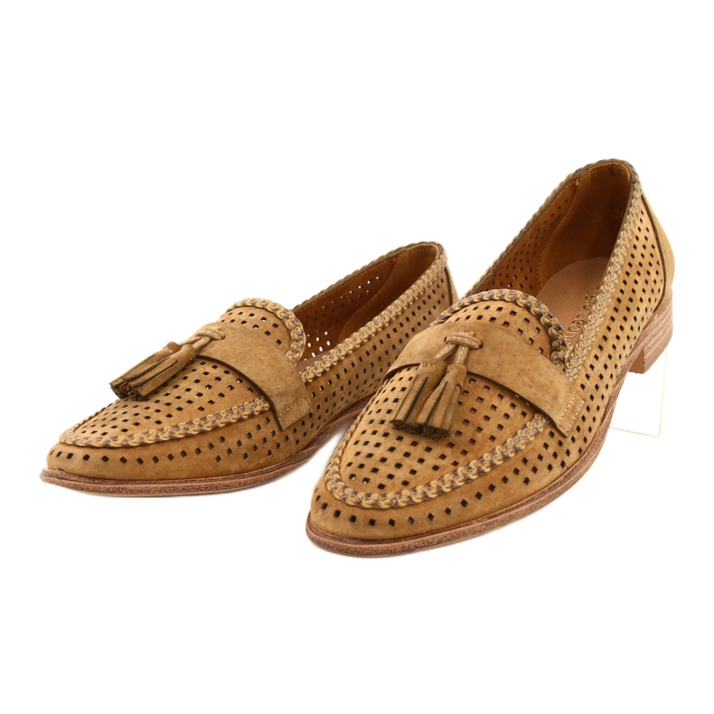 Mocasines Ante Calados Sergio Leone MK735 Camel marrón 1 Mocasines Ante Calados Sergio Leone MK735 Camel marrón 1