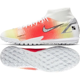Zapatos de fútbol Nike Mercurial Superfly 8 Academy Mds Tf CV0952 118 rojo, blanco, amarillo naranja 2