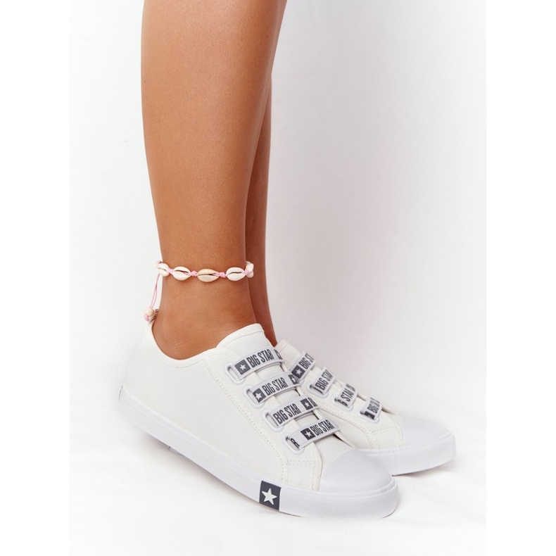 Sneakers de Mujer Big Star HH274094 Blanco con puños 2