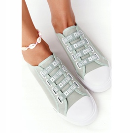 Sneakers de Mujer Big Star HH274097 Verde con puños 5