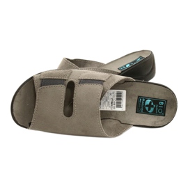 Adanex Pantuflas mujer BIO Nature 26025 gris 4