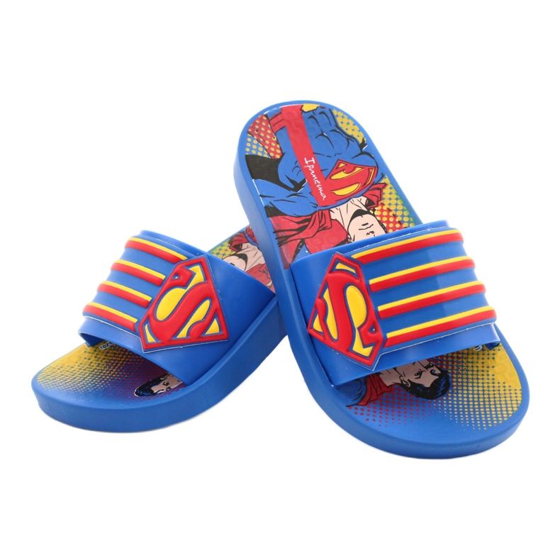 Zapatillas ipanema chicos spiderman azul 3