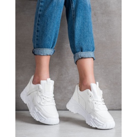SHELOVET Zapatillas blancas blanco 2