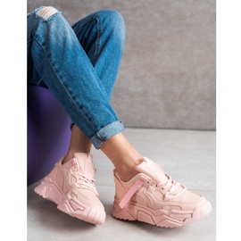 SHELOVET Zapatillas Rosadas rosado 3