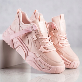 SHELOVET Zapatillas Rosadas rosado 2