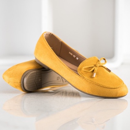 Abloom Señores de gamuza con un lazo amarillo 4