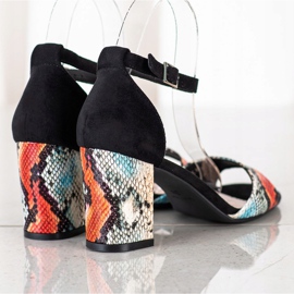Sandalias elegantes Sergio Leone negro 1