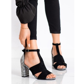 Sandalias cerradas de Sergio Leone negro 4