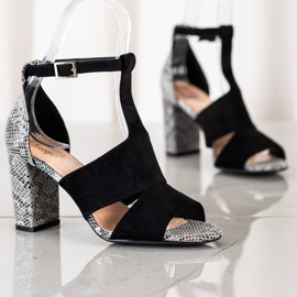 Sandalias cerradas de Sergio Leone negro 3
