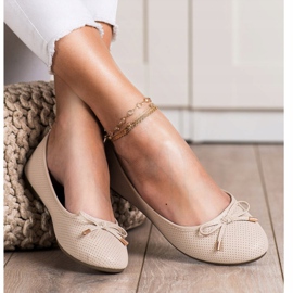 Clowse Bailarinas beige 2